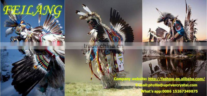 Bird Feather Big Eagle Tip Feather For Indian Headdress