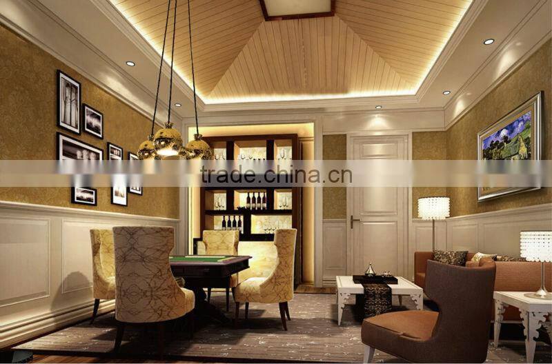 2015 Hot Sale Popular Classic Simple Indoor Decorative Suspension Aluminium Big Horn Shape Pendant Lamp Modern Lamp