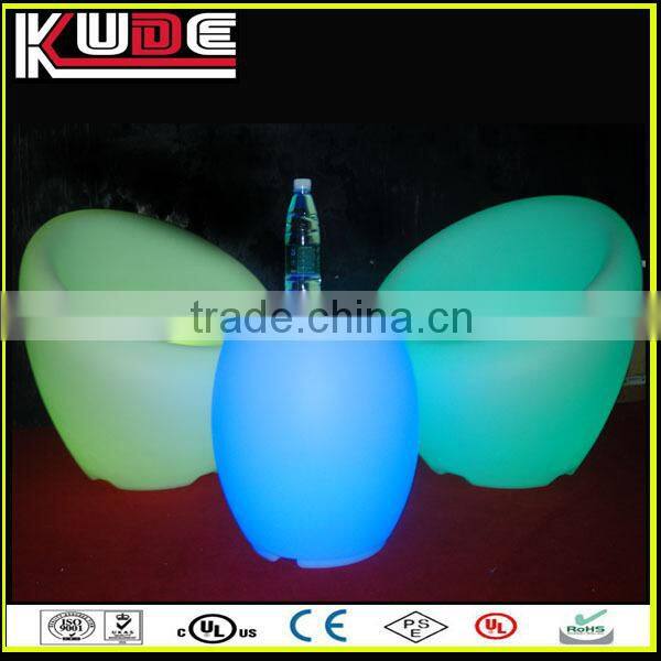 Hot sale LED illuminated bar furniture/LED sofa chair/LED drum stool
