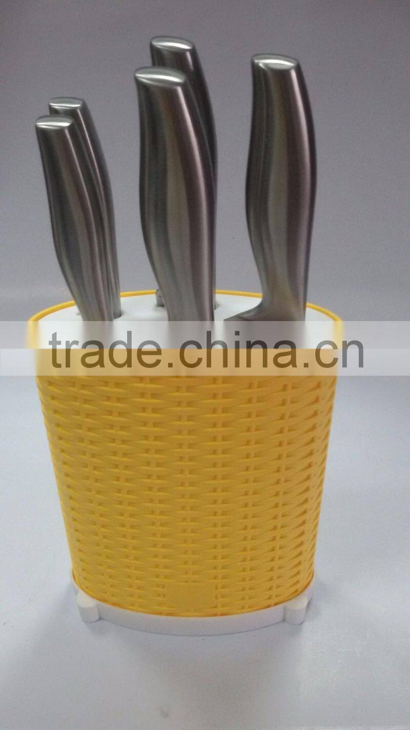 Family special 6 piece hollow handle cutter