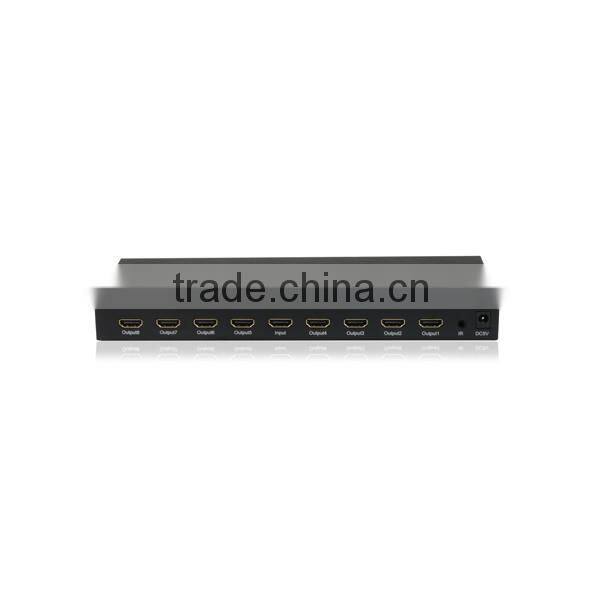 Top selling products in alibab 8 way hdmi splitter for HDTV