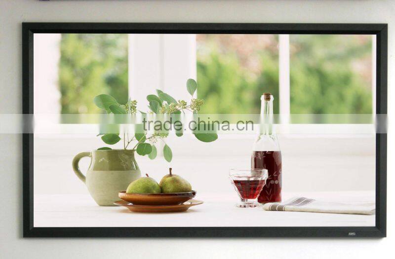 Home Theater use luxury style fixed wall Frame projection screen