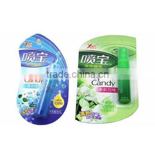 Fresh sprash palatable pizza gummy/mint liquid candy VC-L031