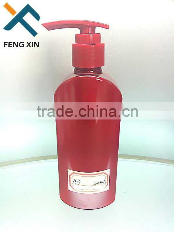 500ml plastic containers for shampoo with liquid soap pet for plastic bottle factory