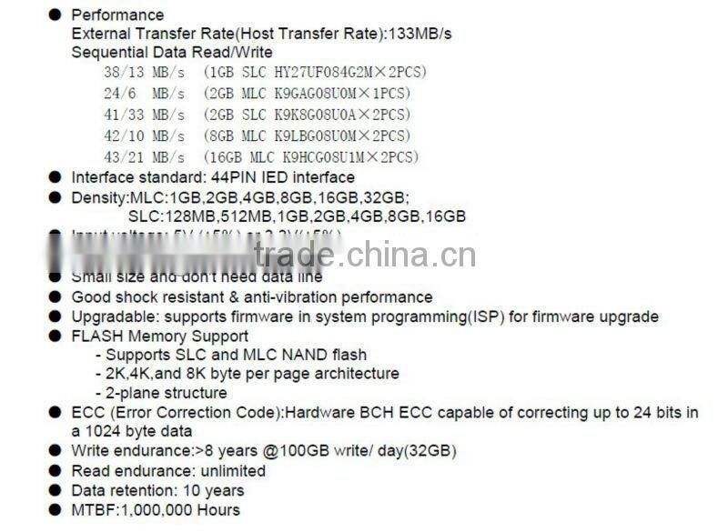 female horizontal dom 44pin