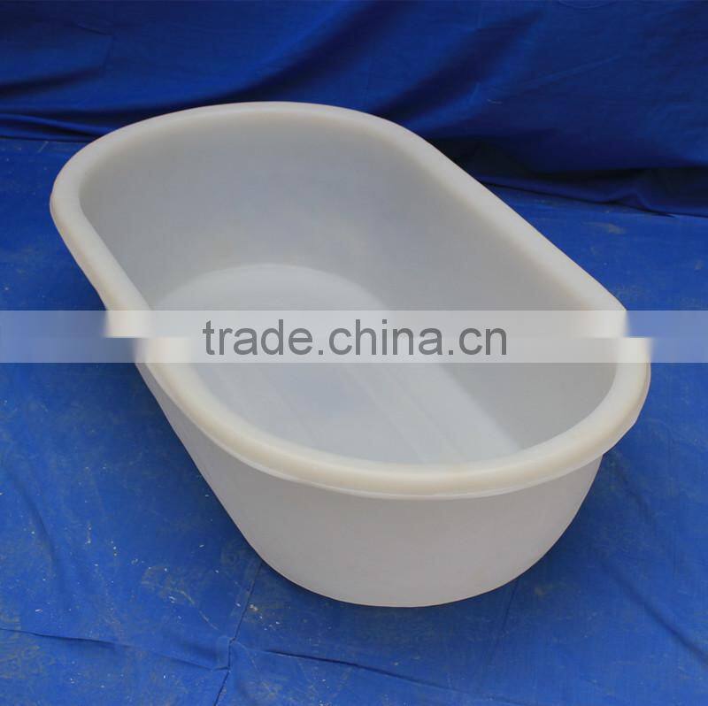 rotomolding plastic large hot shell shape wishing basin for children