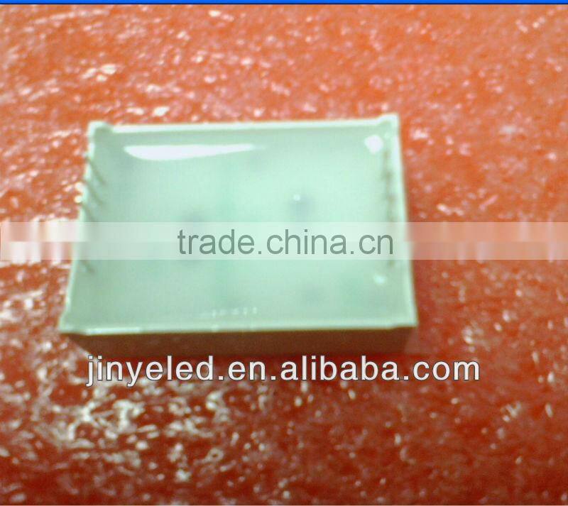 Red color led display 7-segment 1 digit