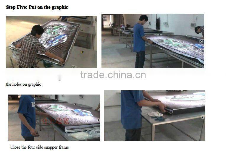 Double sided led backlit highway unipole