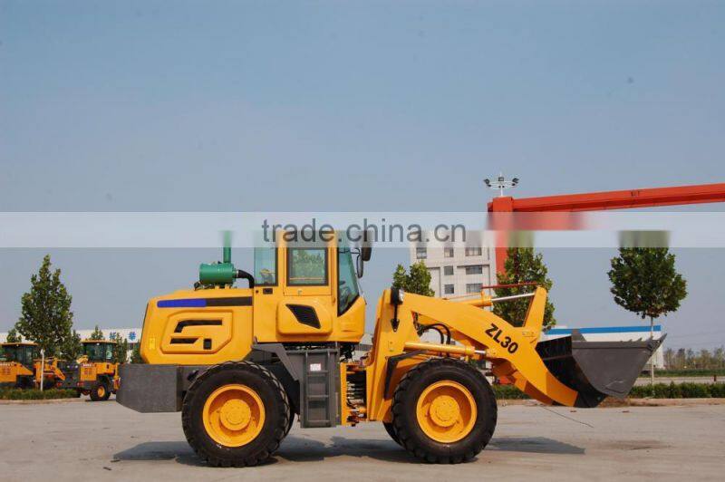 4WD By wheel and Wheel Tractor Type mini wheel loader