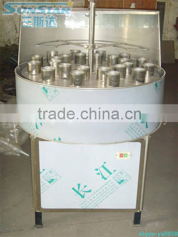 Semi-automatic washing glass bottle machine