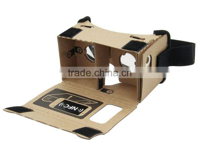 3d glasses for smart phone google cardboard vr glasses