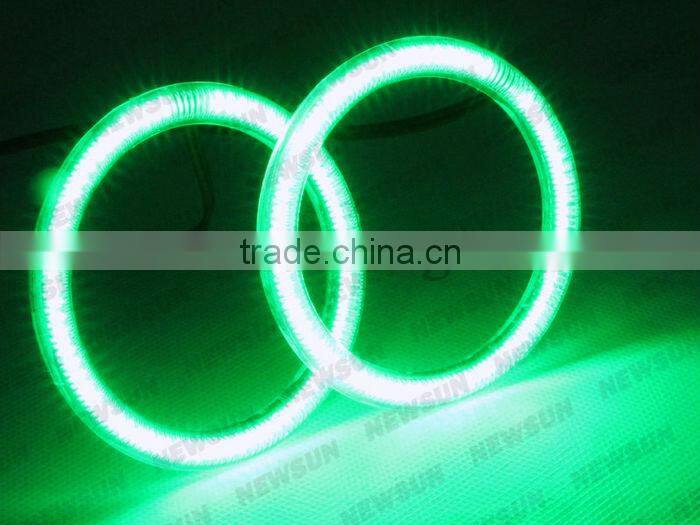 72mm 6.9W high power 3014 SMD led auto angel eyes light for all car 7000K ultra bright 72mm led angel eyes led halo light