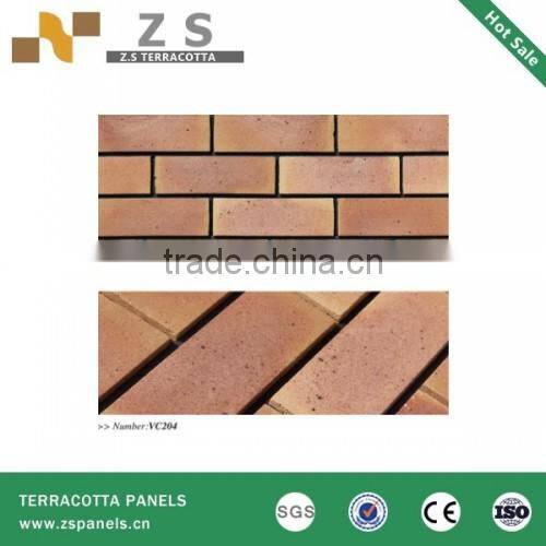 clay bricks architectural facade terracotta wall siding dry hanging system exterior wall terracotta tiles facade ceramic panel