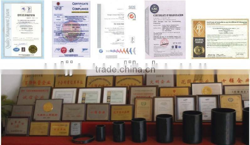 seamless carbon steel pipe/ black seamless steel pipe