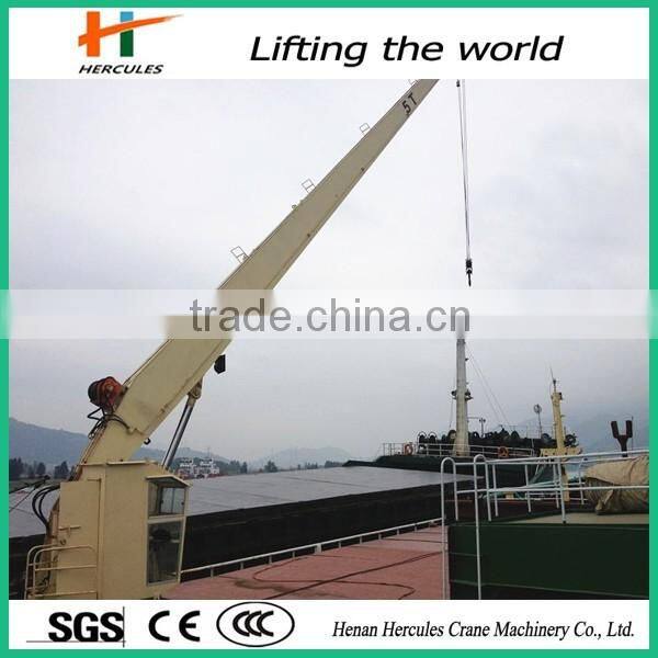 Light Load Marine Deck Crane With Hydraulic System