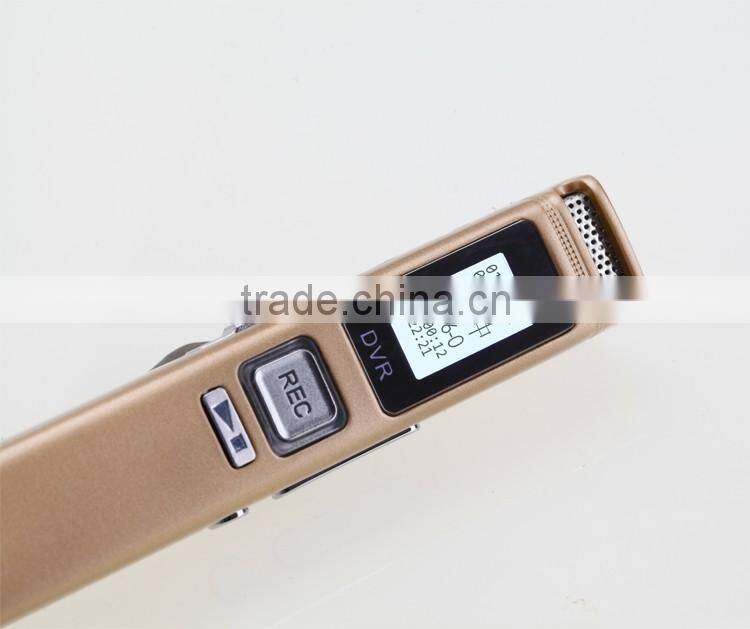 Voice Activated 8GB USB Digital audio voice recorder for studying&meeting&reporter