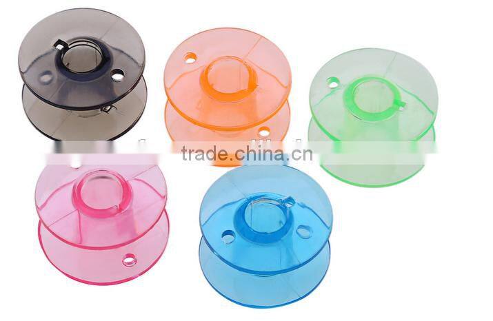 Plastic Coil Reel Sewing Machine Parts Bobbin Case