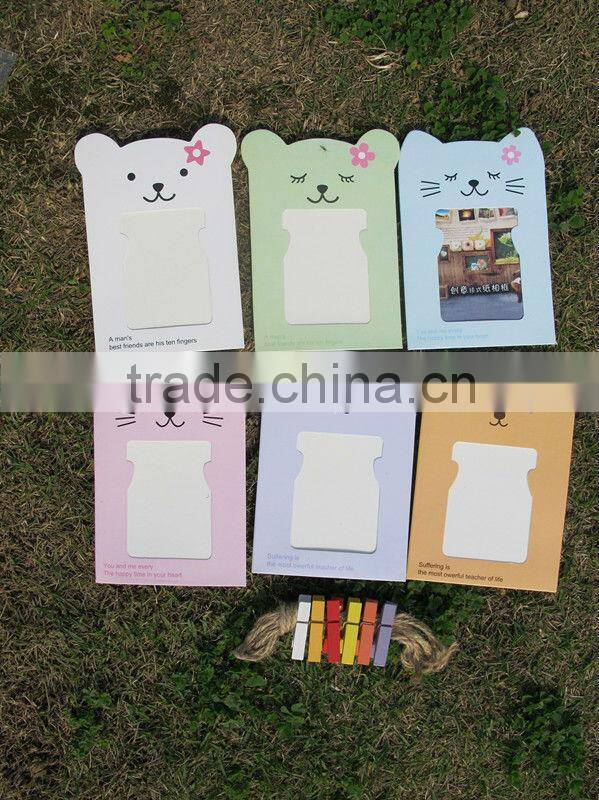 2014 hot sale colorful paper frames for photos shenzhen factory