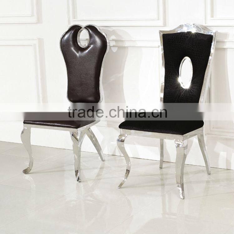 Luxury Stainless Steel Chairs/Dining Chairs Set OB039