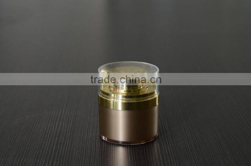 aluminum and plastic cosmetic packaging cream jar, 10g 30g 50g plasitc jar