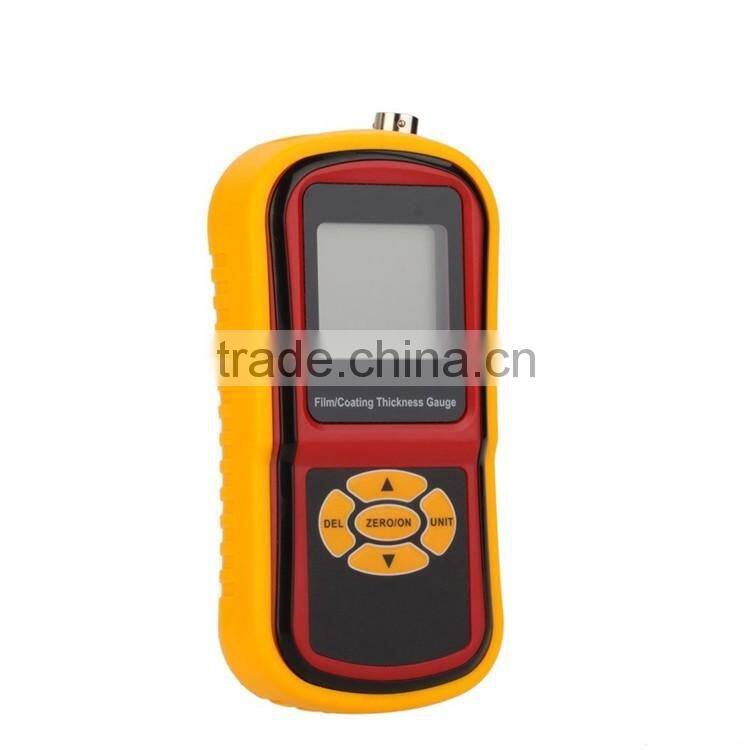 LCD Digital Film Coating Thickness Gauge Smart Sensor Paint Thickness Metemodel ultrasonic test equipment