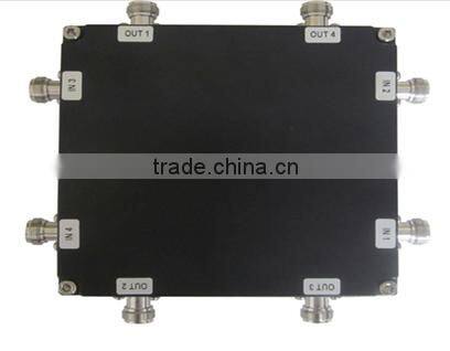 4 in 4 out 700Mhz-2700Mhz Hybrid Coupler/Combiner for N-Female Connector
