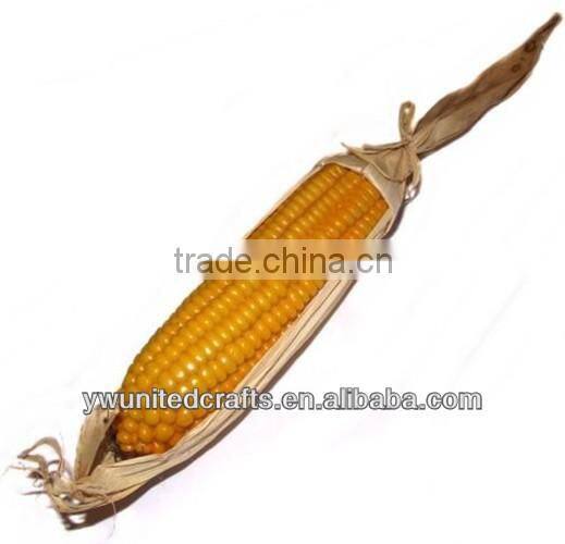 Artificial Corn on the Cob - Decorative Fake/Plastic Vegetable