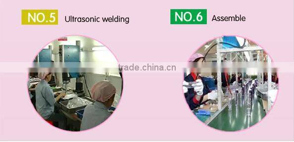 Popular taper shape plastic jars, acrylic cosmetic cream jars for personal care