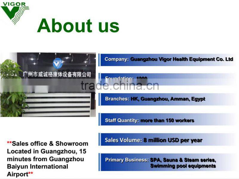 Fiberglass underground swimming pool integrative filter for filtration system