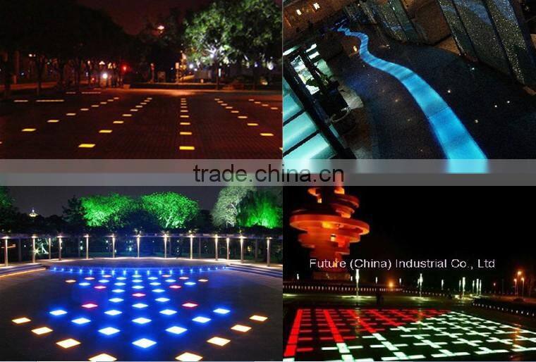 CE RoHS 300x300mm color changing white led brick