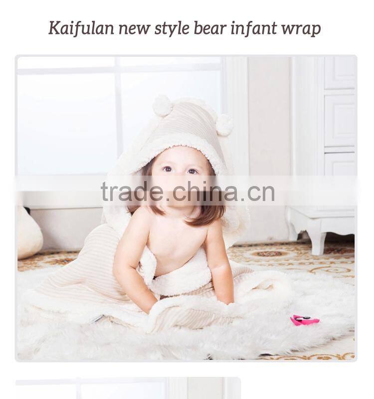 Shu Velveteen baby newborn blankets yellow style