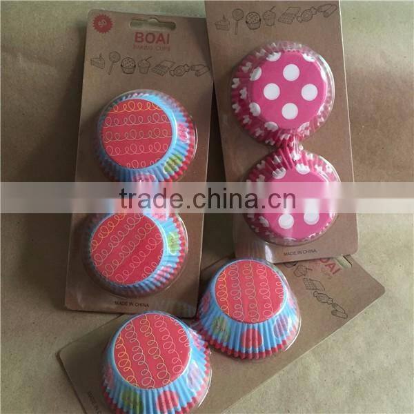 Factory sell 40GSM food grade waterproof paper cake cup