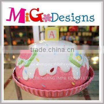 factory direct cupcake breadbox polyresin cupcake breadbox