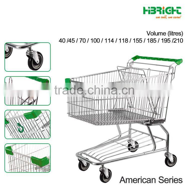 supermarket retail trolley grocery shopping cart