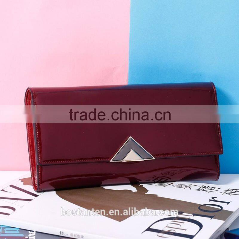 luxury brand woman wallet genuine leather hand purse for sale