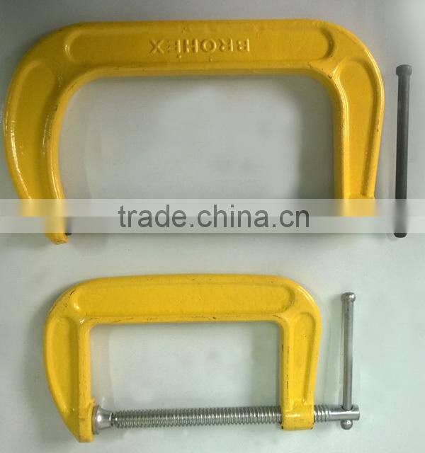 steel c clamp c clamps Drop Forged hand screw clamp