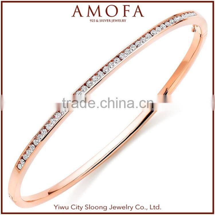 Quality-Assured AAA Zircon Decorated sexy bangle