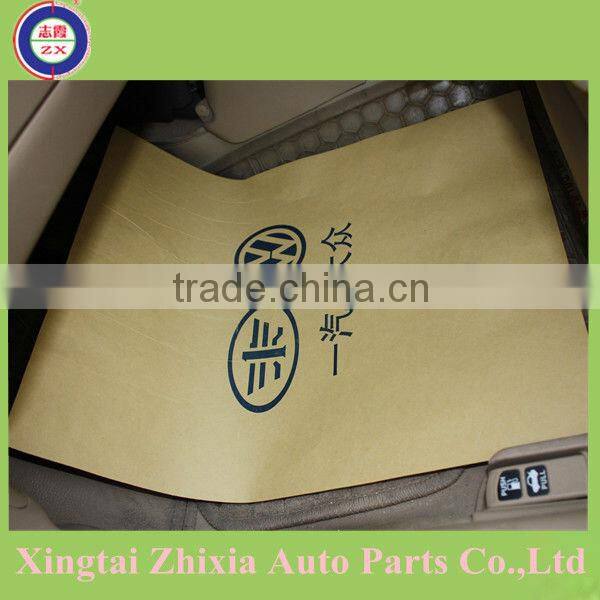 ZHIXIA adjustable clear plastic car seat covers/Disposable car seat cover