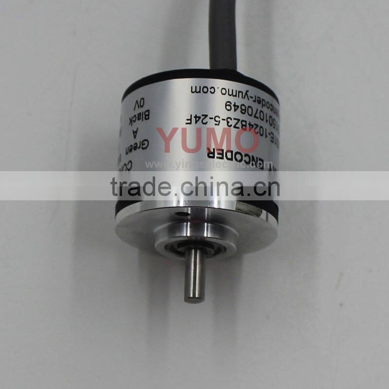 ok YUMO ISC3004 diameter 30mm 1024 pulse A B Z phase mini solid shaft price incremental rotary encoder