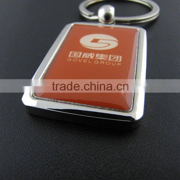 Black Customzied Leather Tassel Keychain