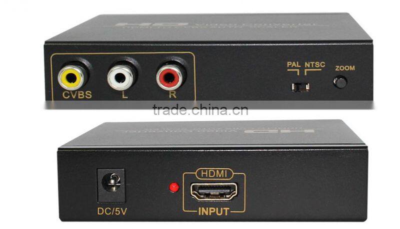 Hot sale HDMI to AV Converter Box