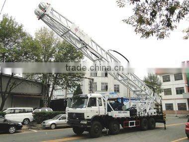 the best truck mounted turntable rotary water well drilling rigs -BZC600CLCA