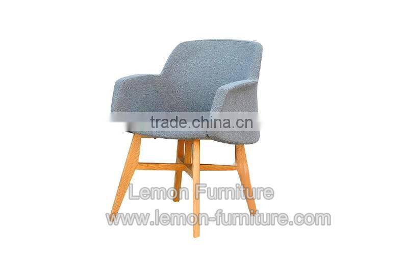2015 new relax wood leisure chair with back wholesale