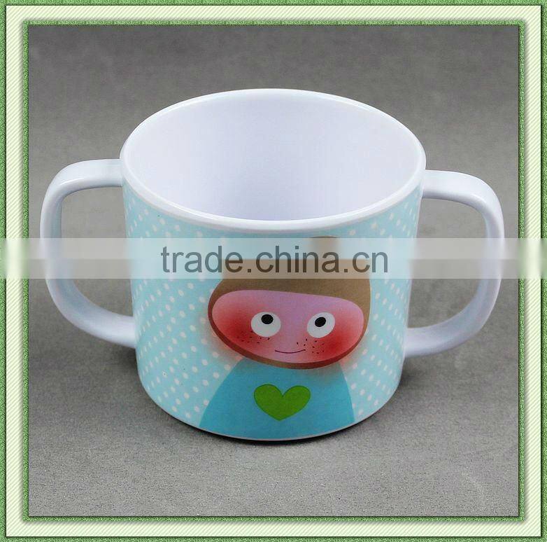 two handle baby melamine mug