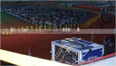 broadcast video transmitter in TV station