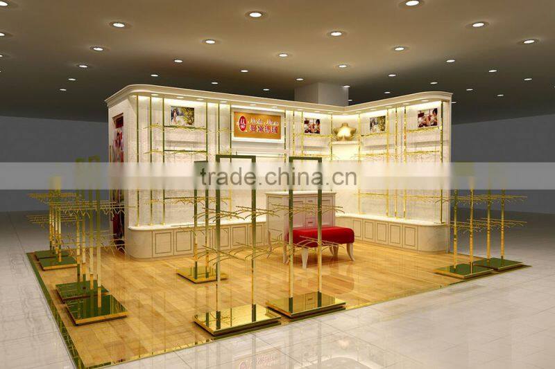 Metal Garment Display Rack /Movable Garment Display Rack