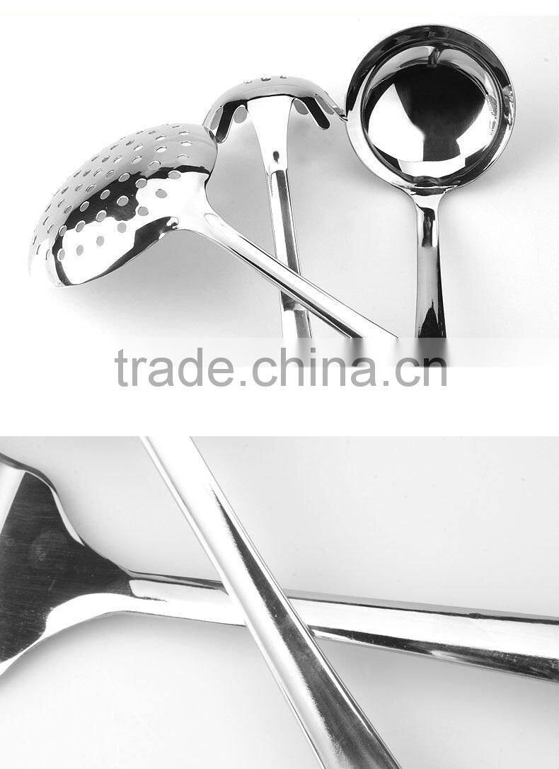 2015 high Quality cutlery kitchenware with plastic handle korean kitchen tools/modern kitchen designs 7PCS/SET S33