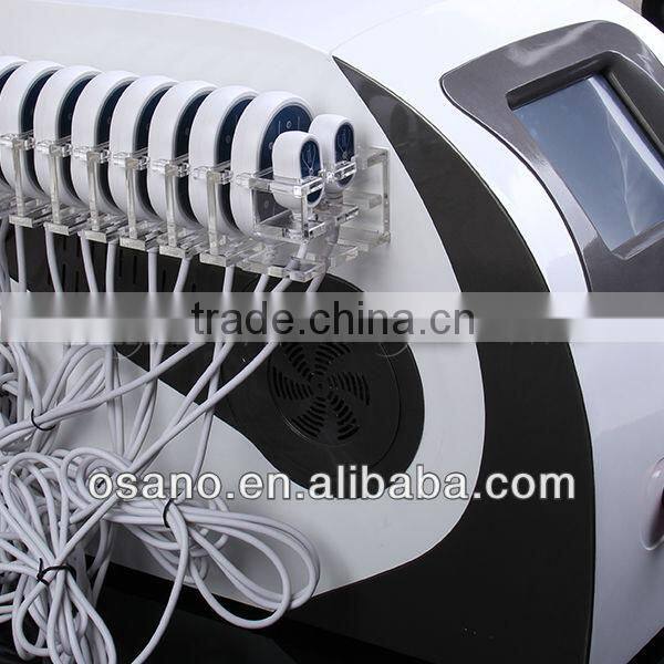 Portable 5 in 1 vacuum laser lipolysis /cryo freezing lipo laser /cold laser therapy machine sale