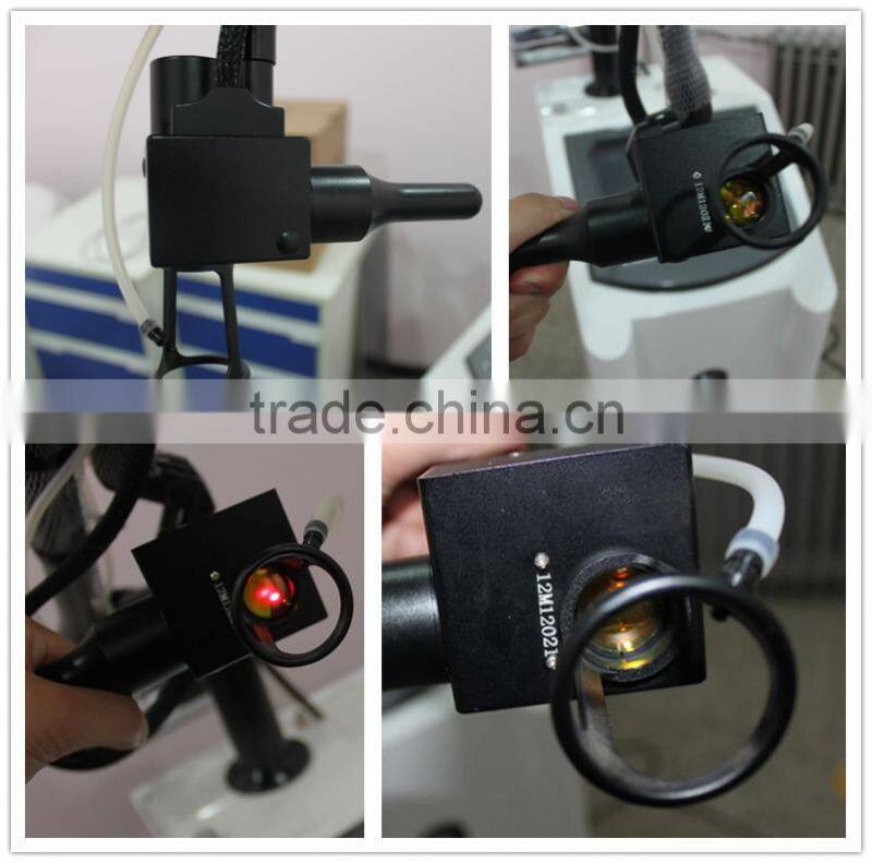 2014 new professional Glass&RF tube 10600nm 40w vertical co2 fractional laser equipment