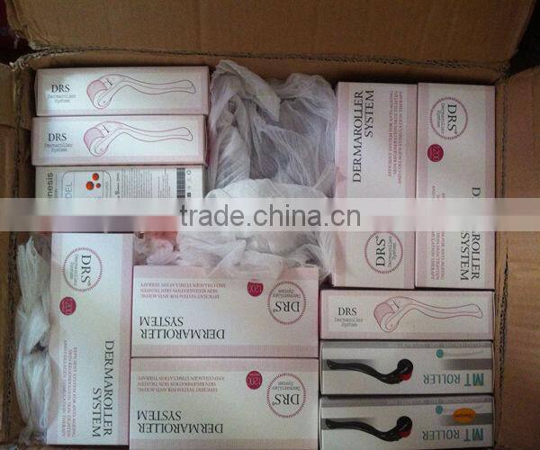 titanium 540 derma micro needle roller 540 pins on Valentine's day promotion